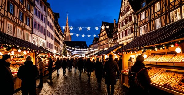 Marché de noël à strasbourg : un incontournable féerique 2024